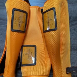 New!  Set of 3 Veuve Clicquot  carrying cases.